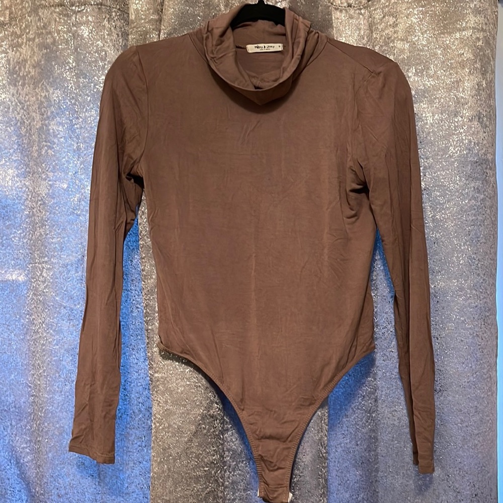 Turtle neck bodysuit